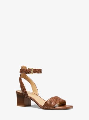 Petra Woven Mid Sandal Michael Kors