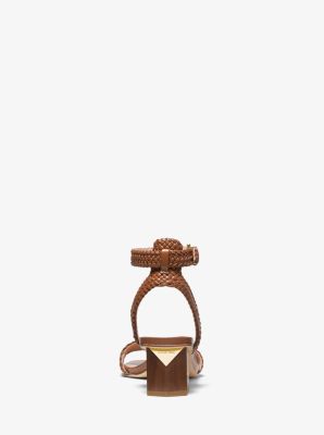 Petra Woven Mid Sandal Michael Kors