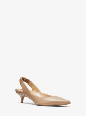 michael kors black kitten heels