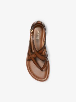 Shaw Burnished Leather Sandal