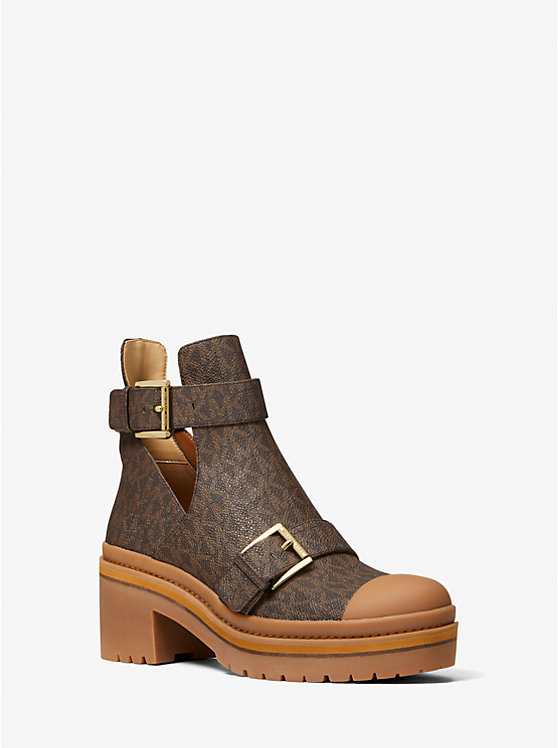 Corey Logo Cutout Ankle Boot image number 0