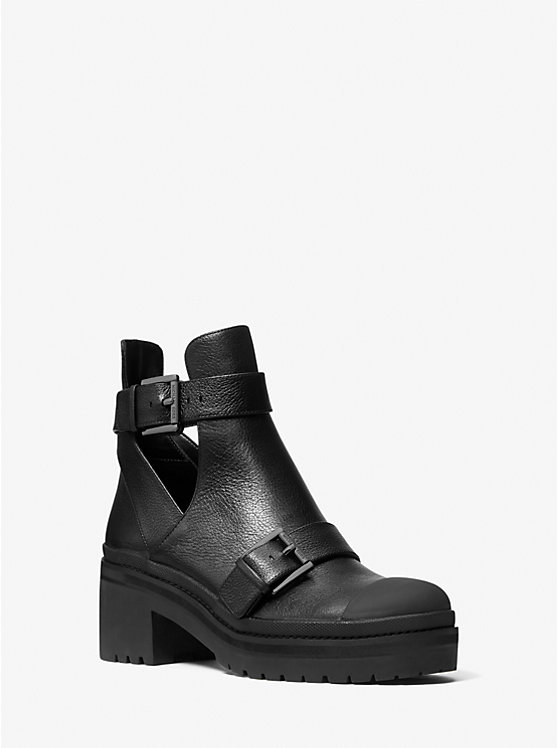 Corey Leather Cutout Ankle Boot image number 0