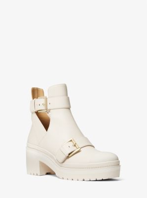 Corey Leather Cutout Ankle Boot | Michael Kors