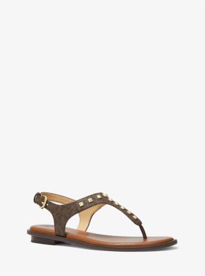Niko Studded Logo Sandal