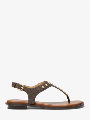 Niko Studded Logo Sandal