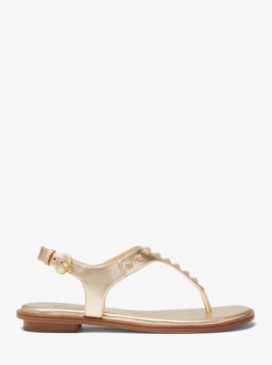 Niko Studded Metallic Sandal