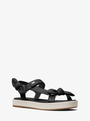 Michael kors store bow sandals