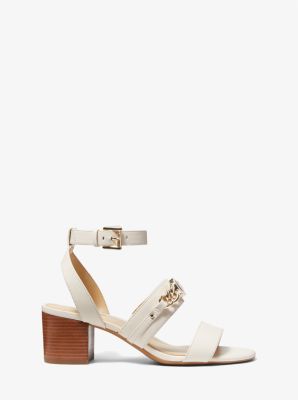 Roxane Flex Embellished Leather Sandal