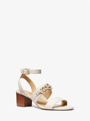 Roxane Flex Embellished Leather Sandal