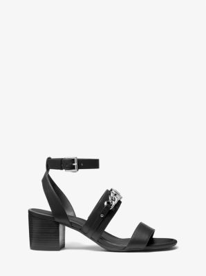 Roxane Flex Embellished Leather Sandal