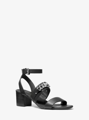 Roxane Flex Embellished Leather Sandal