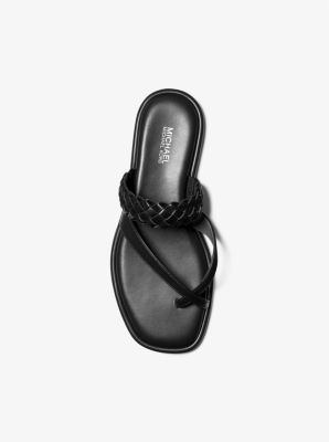 Alba Braided Faux Leather Slide Sandal image number 2