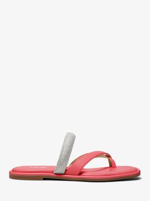 Mule Alba en similicuir travaillé in DAHLIA | Michael Kors