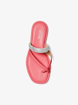 Mule Alba en similicuir travaillé in DAHLIA | Michael Kors