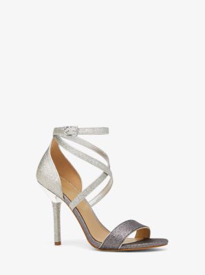 Astrid Glitter Embellished Sandal | Michael Kors
