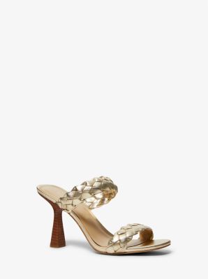 Clara Metallic Braided Sandal image number 0