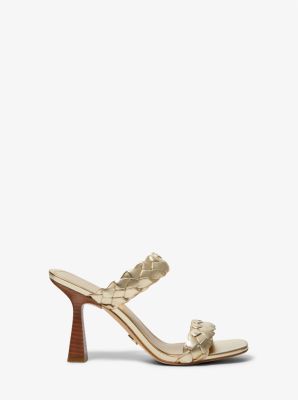 Clara Metallic Braided Sandal image number 1
