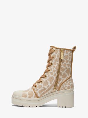 Corey Animal Jacquard Combat Boot image number 2