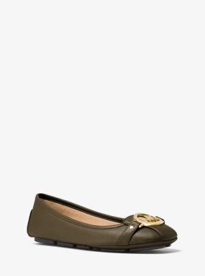 michael kors fulton saffiano moccasin