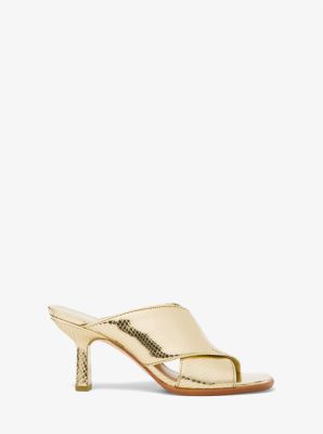 Michael kors hot sale mule heels