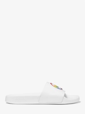 Michael kors best sale pride slides