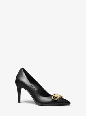 Michael kors shop logo pumps