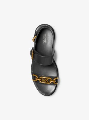 Kailey Logo Embellished Leather Sandal image number 2