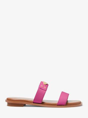 Logo Embellished Slide Sandal