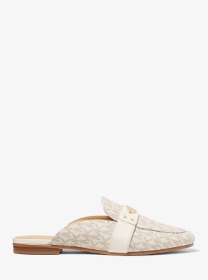 Logo Mule in VANILLA COMBO | Michael Kors