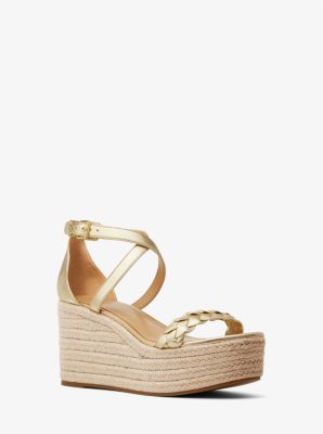 Serena Metallic Wedge Sandal image number 0