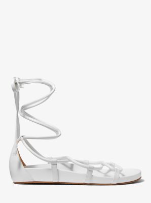 Sandalia Vero con cordones in BLANCO INTENSO | Michael Kors