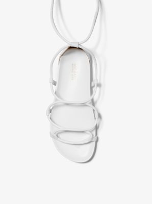 Sandalia Vero con cordones in BLANCO INTENSO | Michael Kors