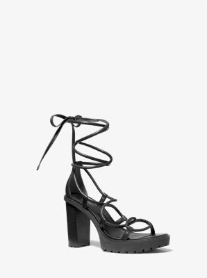 Michael kors carla platform on sale sandal