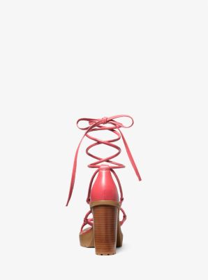 Vero Leather Platform Sandal | Michael Kors [US]