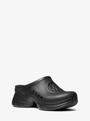 Wiley Logo Perforated Rubber Clog image number 0