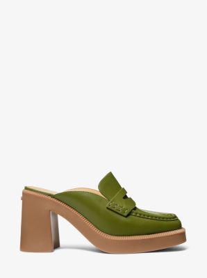 Eden Leather Platform Mule image number 1