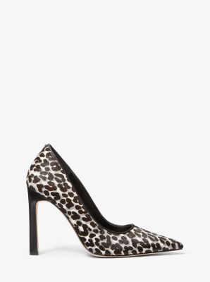 Amara Leopard Print Calf Hair Pump image number 1