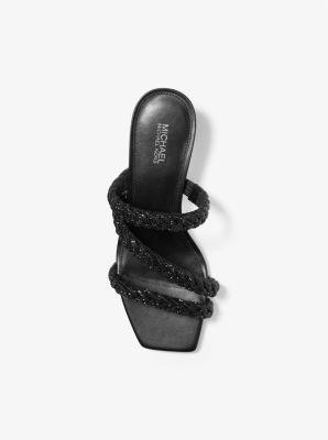 Celia Embellished Kitten Sandal