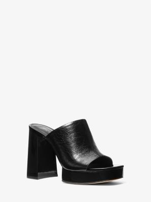 Celeste Leather Platform Mule image number 0