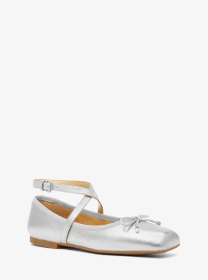 Collette Metallic Leather Ballet Flat image number 0