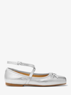 Collette Metallic Leather Ballet Flat image number 1