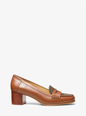 Frances Flex Leather and Logo Pump image number 1