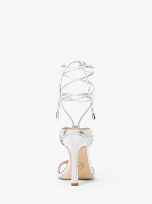 Gabriella Metallic Leather Lace-Up Sandal image number 2