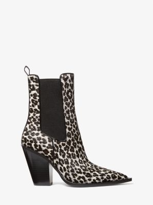 Leni Leopard Print Calf Hair Boot image number 1