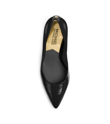 Flex Patent-Leather Mid-Heel Pump