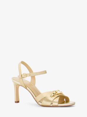 Michael kors cindy leather sandal online