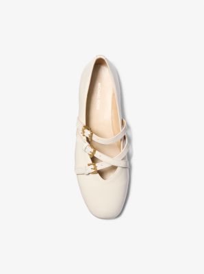 Indy Flex Leather Ballet Flat