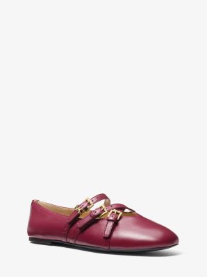 Indy Flex Leather Ballet Flat