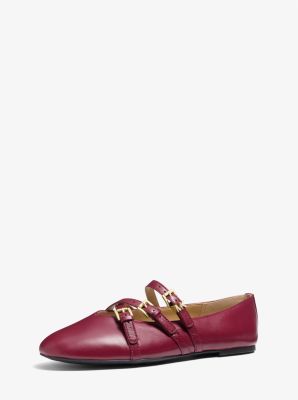 Indy Flex Leather Ballet Flat