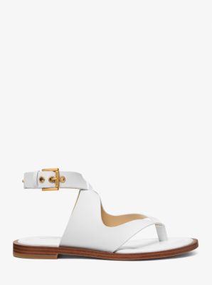 Irene Leather Wrap Sandal